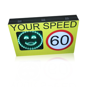 Panneau de signalisation radar de vitesse extérieur 2024 en promotion avec affichage LED lumineux - Product Image 1