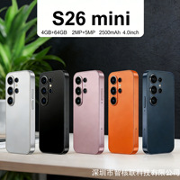 Mini Smartphone 2 Go de RAM 16 Go de ROM Écran HD 4,0'' Double SIM Téléphone Portable Ultra Compact Vente Chaude S26 Réseau 3G