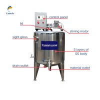 Pasteurisateur industriel de jus de pomme 150L, machine de pasteurisation de jus de fruits
