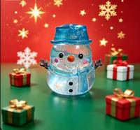 Jouet anti-stress à presser en TPR, Père Noël et Bonhomme de neige de dessin animé, à récupération lente, très populaire pour Noël