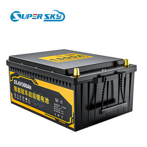 Batteries au lithium-ion de stockage haute capacité 3800 Cycles 25.6v 300ah batterie au lithium de camion Bms Lifepo4 Batteries pour camion Rv - Product Image 1