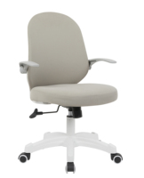 Chaise ergonomique moderne réglable en hauteur pour enfants, avec accoudoirs pivotants et roulettes silencieuses, idéale pour l'étude et l'apprentissage sur ordinateur