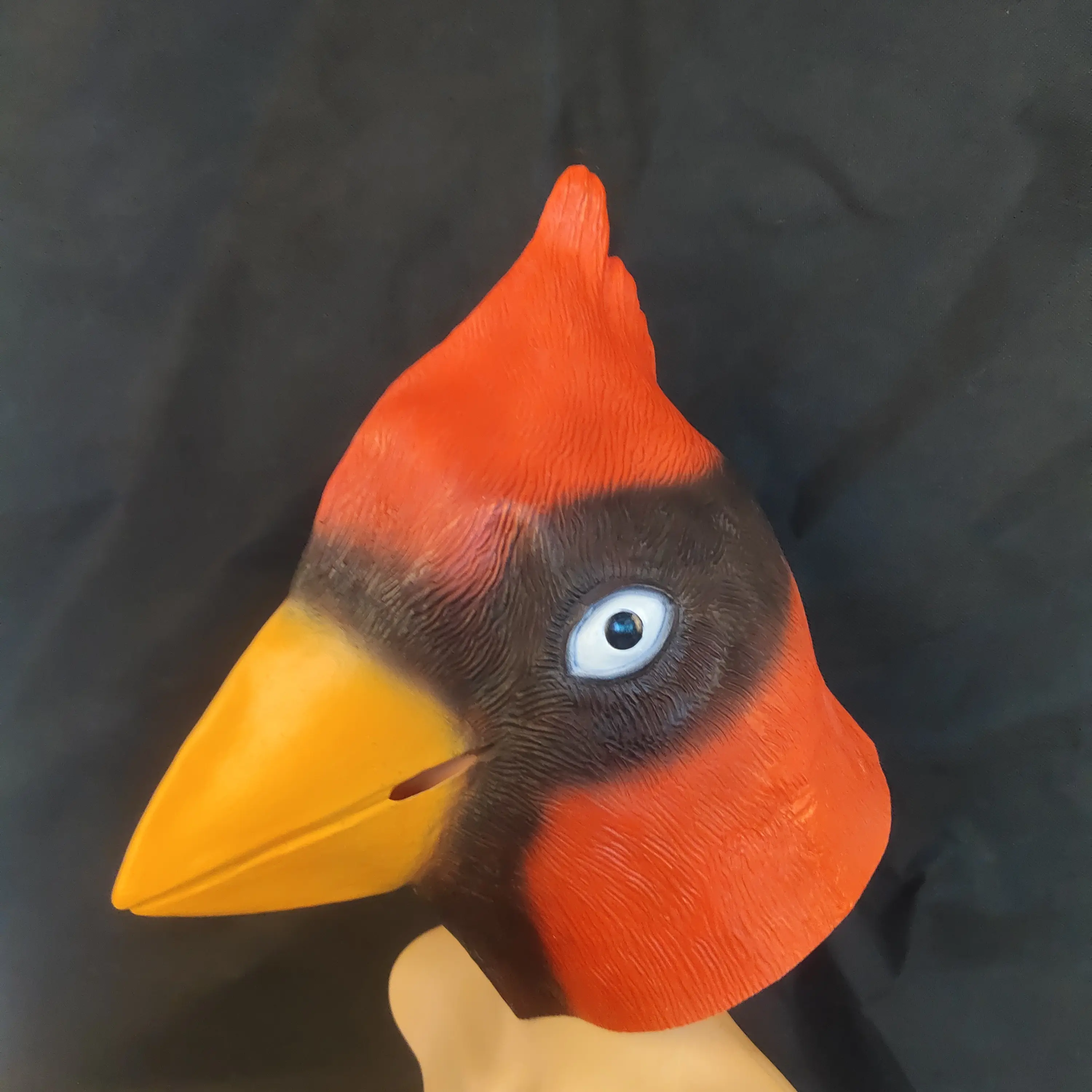 Baru Orang Dewasa Kostum Cosplay Penuh Kepala Ayam Pesta Lateks Topeng Halloween