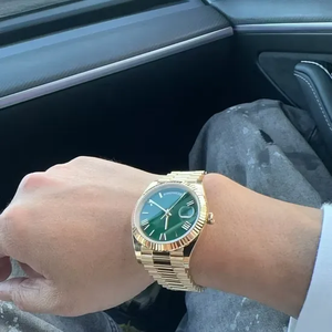 Montre automatique mécanique de plongée de luxe avec logo personnalisé, cadran 41MM, mouvement 904L 3255, fonction de stockage du temps, cadeau idéal - Product Image 2