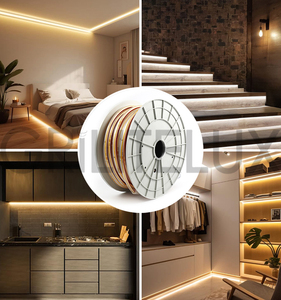 12.5cm Precise Cut 110V 220V Driverless COB LED <b>Strip</b> 296LEDs 1000lm for Commercial Architectural Projects - Product Image 6