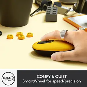 Anpassbare Emoti conscise Präzise und schnell scrollen des Bluetooth Multi-Device Wireless-Kombination aus Tastatur und Maus