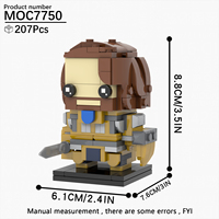 Juego de Construcción Creativo MOC, Kits de Ladrillos, Contenedor, Ladrillos DIY, Bloques de Construcción, Juguetes para Niños MOC7750