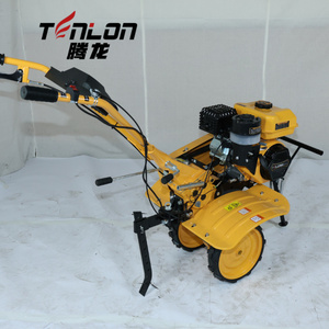 Motoculteur à essence 7HP TL1WG3.8-50FQ Euro V certifié CE, largeur 900-1050mm, couple élevé, décompacte les sols durs pour l'agriculture viticole en Italie. - Product Image 2