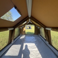 Proveedor de Tiendas de Campaña FR OEM/ODM, Tienda de Campaña Grande de Algodón Oxford para Acampar en Familia y Proyectos de Glamping