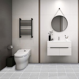 Alfombrilla de piso entrelazada modular suave antideslizante 12 "* 12" blanca - Product Image 6