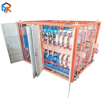 300KWH moyenne fréquence 130mm billette d'acier four de chauffage par induction
