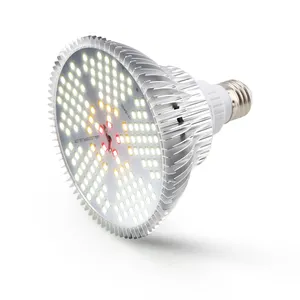 Sinjia 120W E27 par38 led coltiva la lampadina 6000K 150 diodi orticoltura coltura idroponica piccolo giardino lampada per piante da interno