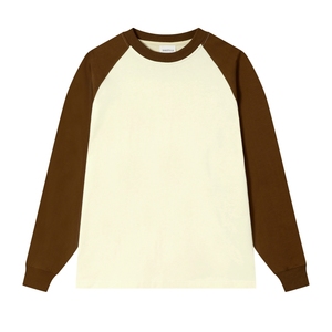T-shirt da Uomo Casual Oversize a Maniche Lunghe di Alta Qualità con Maniche Raglan e Stampa Personalizzata - Product Image 2