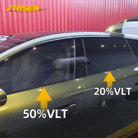 Film de protection pare-brise anti-explosion 3Mil 4Mil 8Mil PET haute transparence, anti-UV, isolation thermique, teinte pour pare-brise de voiture