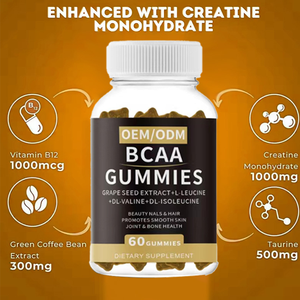 Suplemen Nutrisi Energi Peningkat Fokus Ekstrem Ekstrak Biji Anggur Permen Jeli BCAA Pasokan Eksklusif Channel - Product Image 5