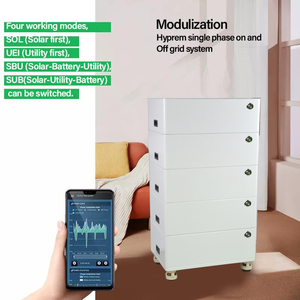 Home Lithium <b>Batteries</b> 51.2v <b>48v</b> 100ah 200ah Stacked Solar <b>Battery</b> Pack 5kwh 10kwh 20kw Energy Storage System <b>Battery</b> - Product Image 4