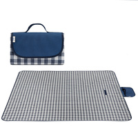 Couverture de pique-nique portable imperméable extra large 60*80 pouces, tapis de pique-nique d'extérieur avec sangle de transport