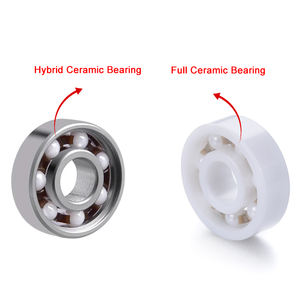 Rodamiento de patín de cerámica 608CE de alta temperatura de alta precisión ZrO2 de cerámica completo para restaurantes y tiendas de impresión - Product Image 4