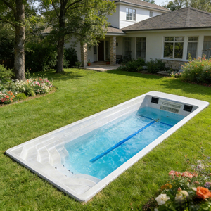 <span class=keywords><strong>Piscina</strong></span> Fuori Terra Personalizzabile DSL <span class=keywords><strong>con</strong></span> Idromassaggio per Villa Privata e Giardino - Product Image 1