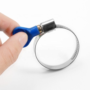Collier de serrage pour tuyau de 1-1/2 pouce en acier inoxydable, style allemand, vis à oreilles de 1,5 pouce, colliers de serrage pour tuyau de dépoussiéreur pour câble de télécommunication - Product Image 6