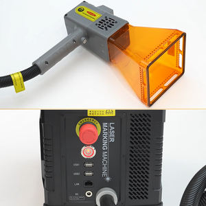 Marqueur laser à fibre portable, machine de marquage, graveur, écriture de logo <span class=keywords><strong>sur</strong></span> tube métallique, pneu, PVC, machine d'impression, mini, petit - Product Image 6