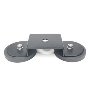 Support magnétique universel pour barre lumineuse, supports de montage pour lampe de travail, support à ventouse puissant avec protection en <span class=keywords><strong>caoutchouc</strong></span> pour lampe de conduite tout-terrain - Product Image 1