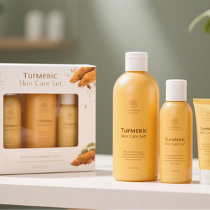 Lanthome classico profumo di zenzero curcuma 200ml Set per la cura della pelle tè verde vitamina E lozione detergente sapone per la famiglia Kit per la cura del viso - Product Image 3