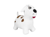 Jouet animal gonflable rebondissant, chien en peluche pour sauter, intérieur/extérieur