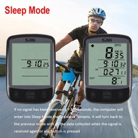 Sunding Speedometer Sepeda Berkabel, Odometer Sepeda Komputer Sensor Kecepatan Mph untuk Latihan Luar Ruangan dan Dalam Ruangan Tahan Hujan