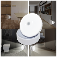 Lampe LED facile à installer avec aimant pour bébé et enfant, lampe de poche rechargeable à détecteur de mouvement LED, veilleuse