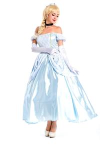 Mujeres Medieval Cortes Europeas Azul <span class=keywords><strong>Sissi</strong></span> Princesa Vestido Halloween Princesa Disfraz - Product Image 2