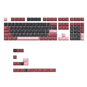 Capuchons de touches PBT bicolores moulés par injection, 126 touches, profil Cherry, Doubleshot, <span class=keywords><strong>Gmk</strong></span>, pour clavier mécanique de jeu - Product Image 1