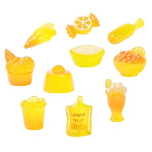Miniature di Cibo in Resina Traslucida Assortite all'Ingrosso: Anguria, <span class=keywords><strong>Limone</strong></span>, Uva, Frutta e Dessert per Decorazioni Casa delle Bambole e Fai da Te - Product Image 3