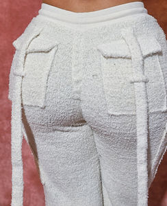 Custom <strong>Clothing</strong> <strong>Manufacturer</strong> Women's Casual Jacket Hoodie Pants Jogger Cargo Tracksuits Two Pieces Set ultra Soft Fluffy Solid - Product Image 3