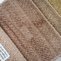 Tissu d'ameublement chenille tissé 100 % polyester confortable, résistant à l'abrasion, couleur unie, marque MingHe, 250 GSM, pour textile de maison