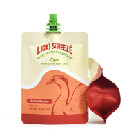 Pochette souple personnalisée en plastique avec bec verseur, réutilisable pour aliments pour animaux, friandises, jus, boissons, emballage plastique, pochette verticale avec bouchon
