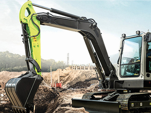Prix d'usine Mini-excavatrice sur chenilles 3,5 tonnes ZE35GU à vendre Acheter des excavatrices - Product Image 4