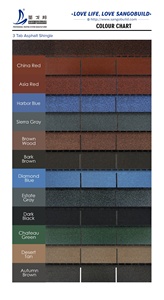 Fibra di vetro asfalto architettura artistica scandole di copertura di <span class=keywords><strong>rame</strong></span> <span class=keywords><strong>tegole</strong></span> prezzo argilla <span class=keywords><strong>tegole</strong></span> prezzo più basso per vendita bond Tile - Product Image 6