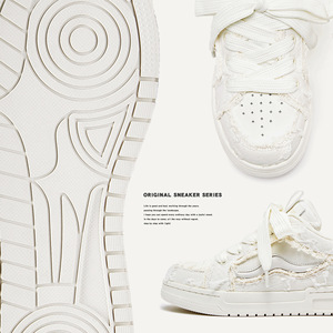 Zapatillas de diseñador casuales y modernas de Guangzhou con plataforma para aumentar la altura, para hombre y mujer, con cordones, forro de malla, para la temporada de invierno. - Product Image 2