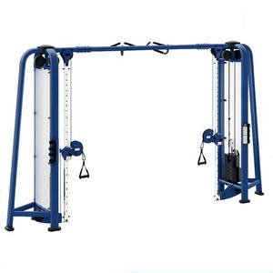 Polea de gimnasio comercial pila de peso de ejercicio multifunción Pin <span class=keywords><strong>Select</strong></span> máquina cruzada de cable de acero - Product Image 5