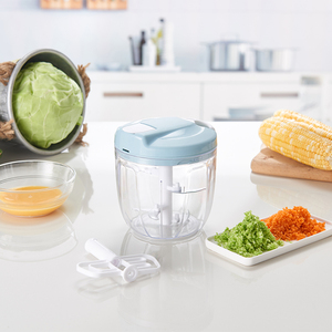 Trituradora Manual <span class=keywords><strong>de</strong></span> alimentos, trituradora <span class=keywords><strong>de</strong></span> verduras, hierbas, cebollas, ajo, Chpoper, picadora <span class=keywords><strong>de</strong></span> carne, nueva cocina - Product Image 5