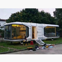 Capsule Spatiale Préfabriquée de Haute Qualité 2026, Direct Usine, pour Hôtels, Complexes Hôteliers et Glamping