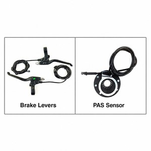 Kit de conversion de vélo électrique avec moteur de moyeu arrière à cassette haute vitesse 36V 350W, compatible avec roues de 20, 24, 26, 27,5, 29 pouces et 700C, pour <span class=keywords><strong>VTT</strong></span> et vélos électriques - Product Image 4