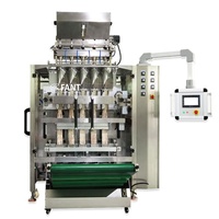 Machine d'emballage de sachets de sucre/sel/poivre/café/épices/soupe instantanée à plusieurs voies