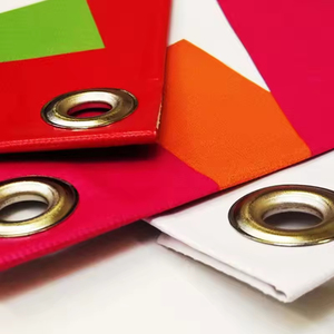 Biểu tượng tùy chỉnh in ấn ngoài trời hiển thị quảng cáo dấu hiệu Slogan Chất liệu vải Vinyl lưới PVC biểu ngữ Flex - Product Image 3