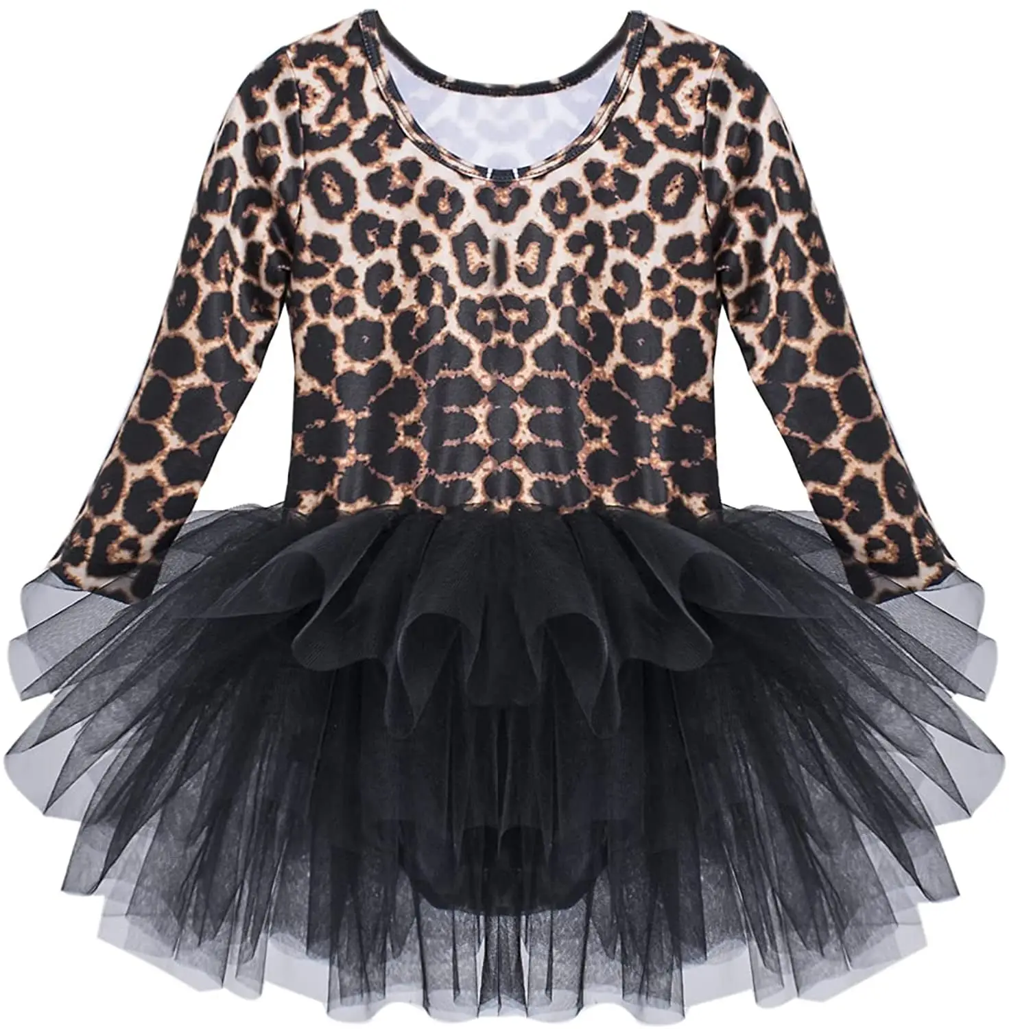 FREE SAMPLE Toddler Girls Ballet Tutu Dress Leopard Print Camisole Dance Leotard for Party and Costume 2-8 Years