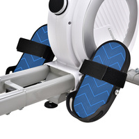 Máquina de Remo Magnética de Alta Calidad SHQC para Uso Doméstico, Diseño de Fábrica, Equipo Deportivo, Modelo H300M, Volante de Inercia de 3 kg, Capacidad Máxima de 140 kg