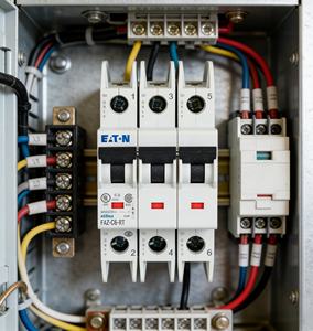 Disjoncteurs miniatures Eaton série FAZ FAZ-C10/3-RT 10A 3P cuivre 15KA capacité de coupure pour l'industrie - Product Image 4