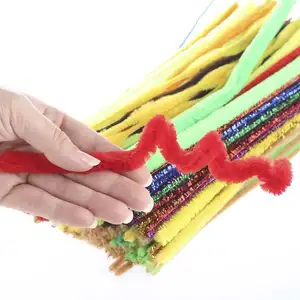 Fun And Easy Pipe Cleaner Crafts Supplies Art And Craft Diy Chenille Craft Stem For Kids