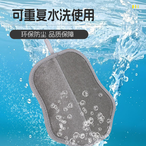 ถุงมือกำจัดขนสัตว์เลี้ยง Good Prosperity สีชมพูและสีเทา ขนาด 24x20 ซม. กำจัดไฟฟ้าสถิตสำหรับแมวและสุนัข - Product Image 5
